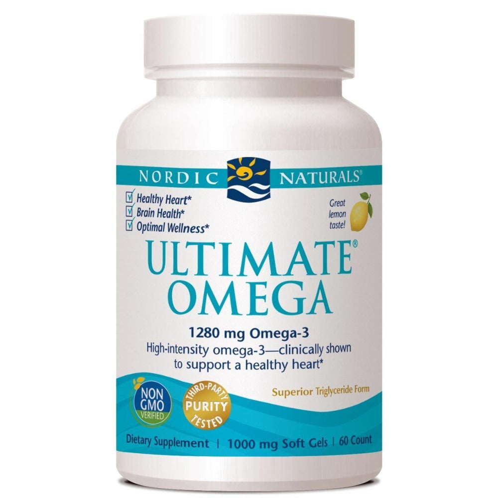 Nordic Naturals Ultimate Omega 60 SoftGels Omega Fatty Acids / EFAs Nordic Naturals (1058792800299)