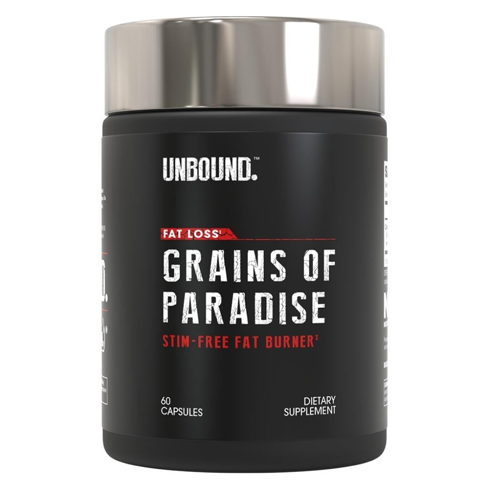 Unbound Grains of Paradise 60 Capsules Fat Burner NutraBio