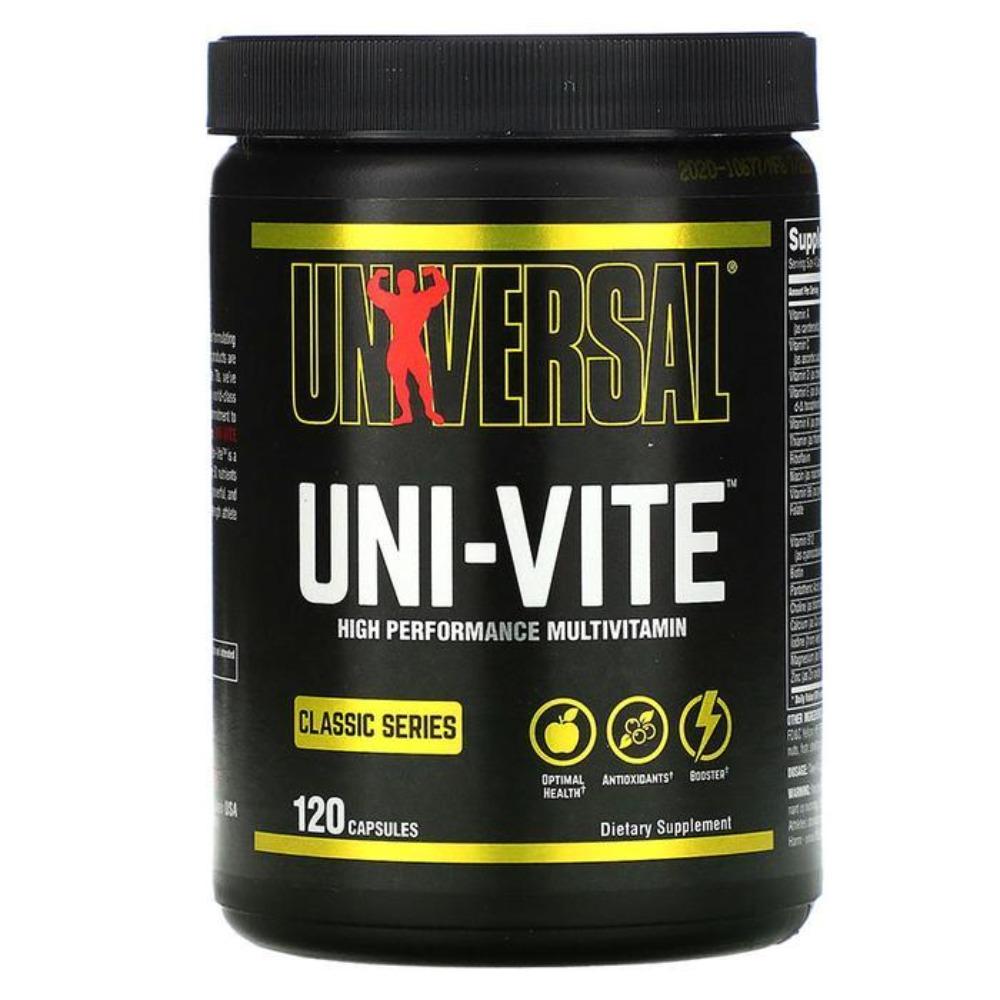 Universal Uni-Vite 120 Capsules Multi Vitamins Universal