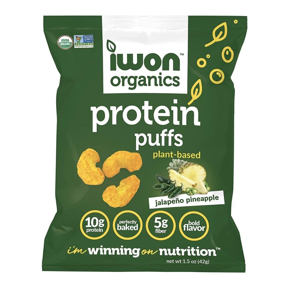 IWON Organic Puffs 8/1.5oz Foods Juices Iwon Jalapeno Pineapple