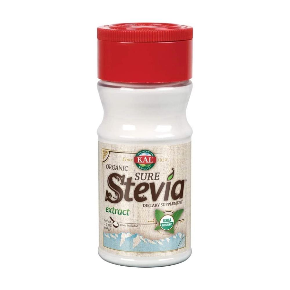 Kal Sure Stevia Powder Extract 1.3 oz Herbs Kal