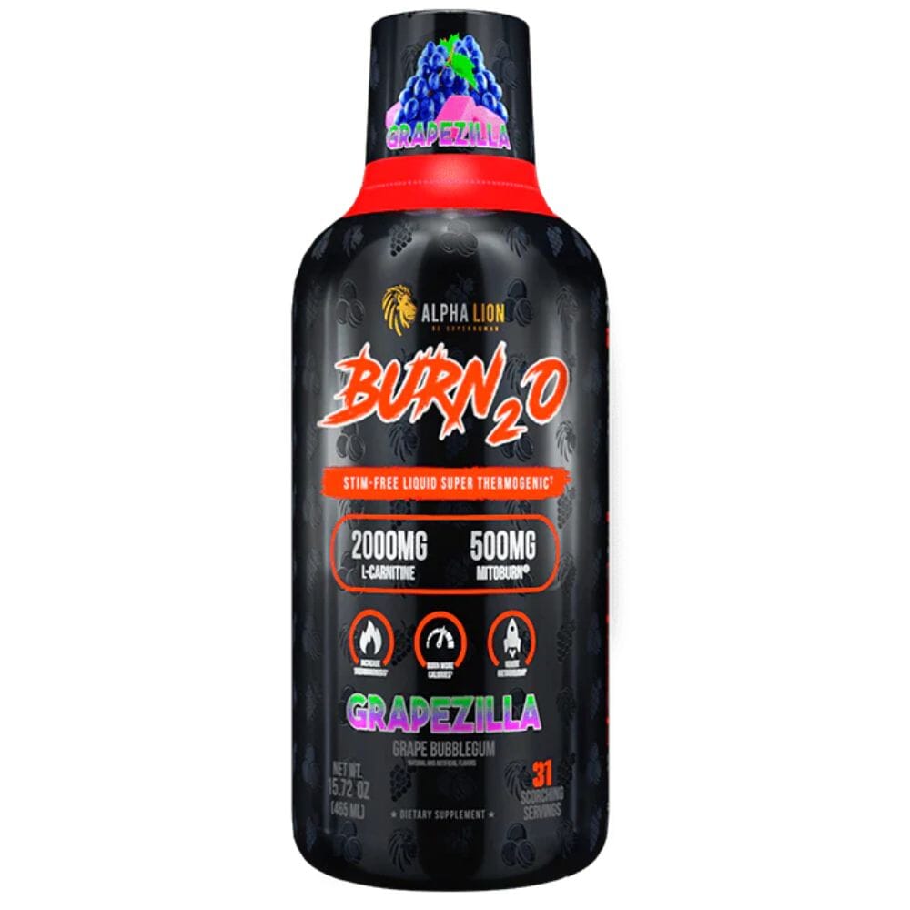 Alpha Lion Superhuman Burn20 (Formerly Scorch) Fat Burner Alpha Lion Grapezilla