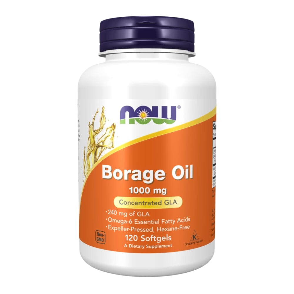 Now Foods Borage Oil 1000 Mg 120 Soft Gels Now Foods