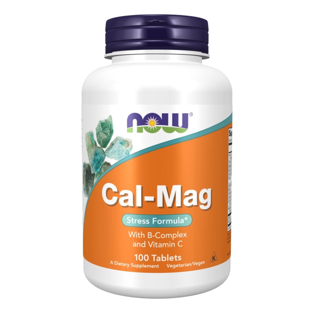 Now Foods Cal-Mag Stress 100 Tablets Minerals Now Foods
