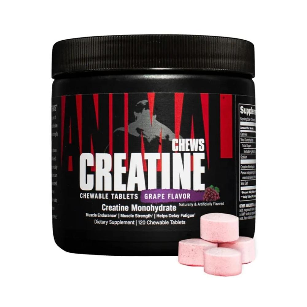Universal Creatine Chews 120 Chews Creatine Universal Grape