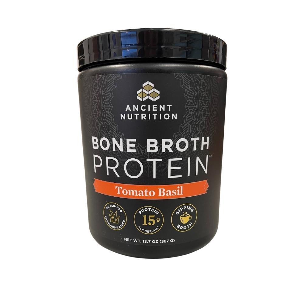 Ancient Nutrition Bone Broth Protein 15 Servings Protein Powders Ancient Nutrition Tomato Basil