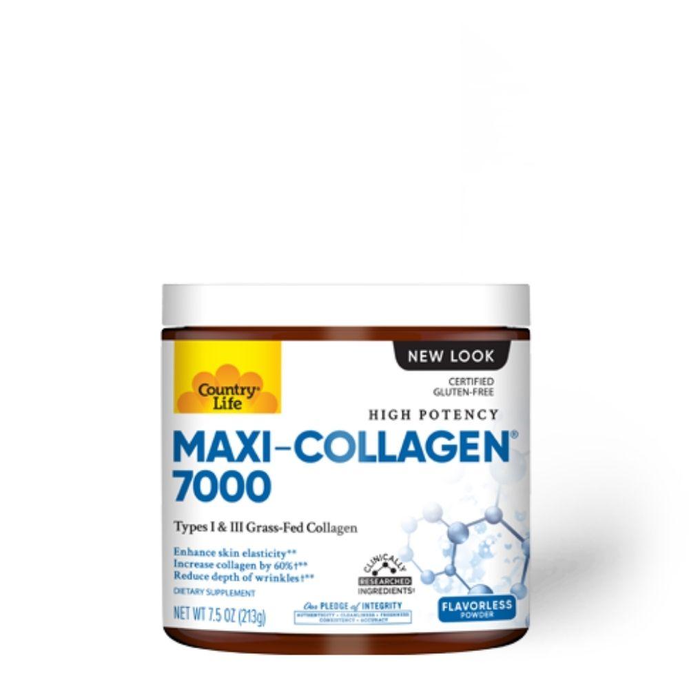 Country Life Maxi Collagen 7000 30 Servings Protein Powders Country Life