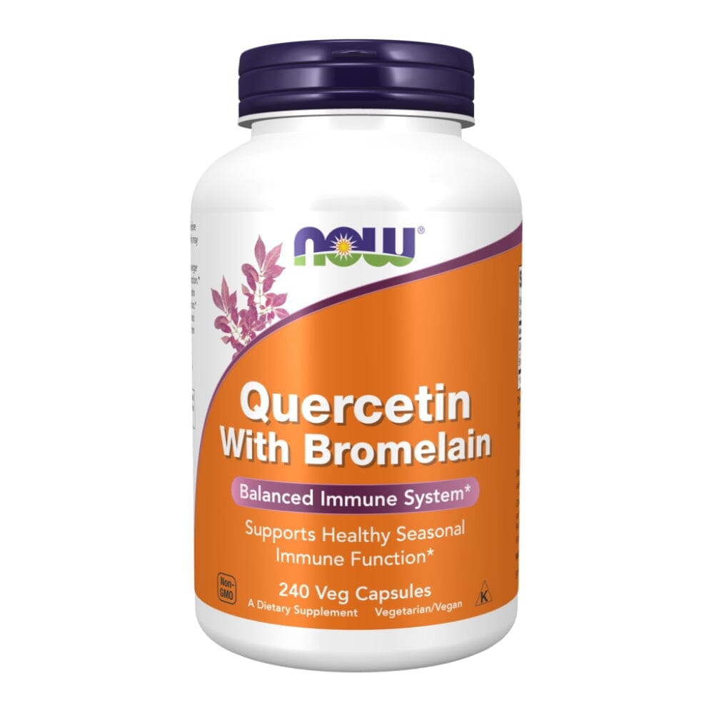 Now Foods Quercetin W/Bromelain 240 Vegetable Capsules Now Foods