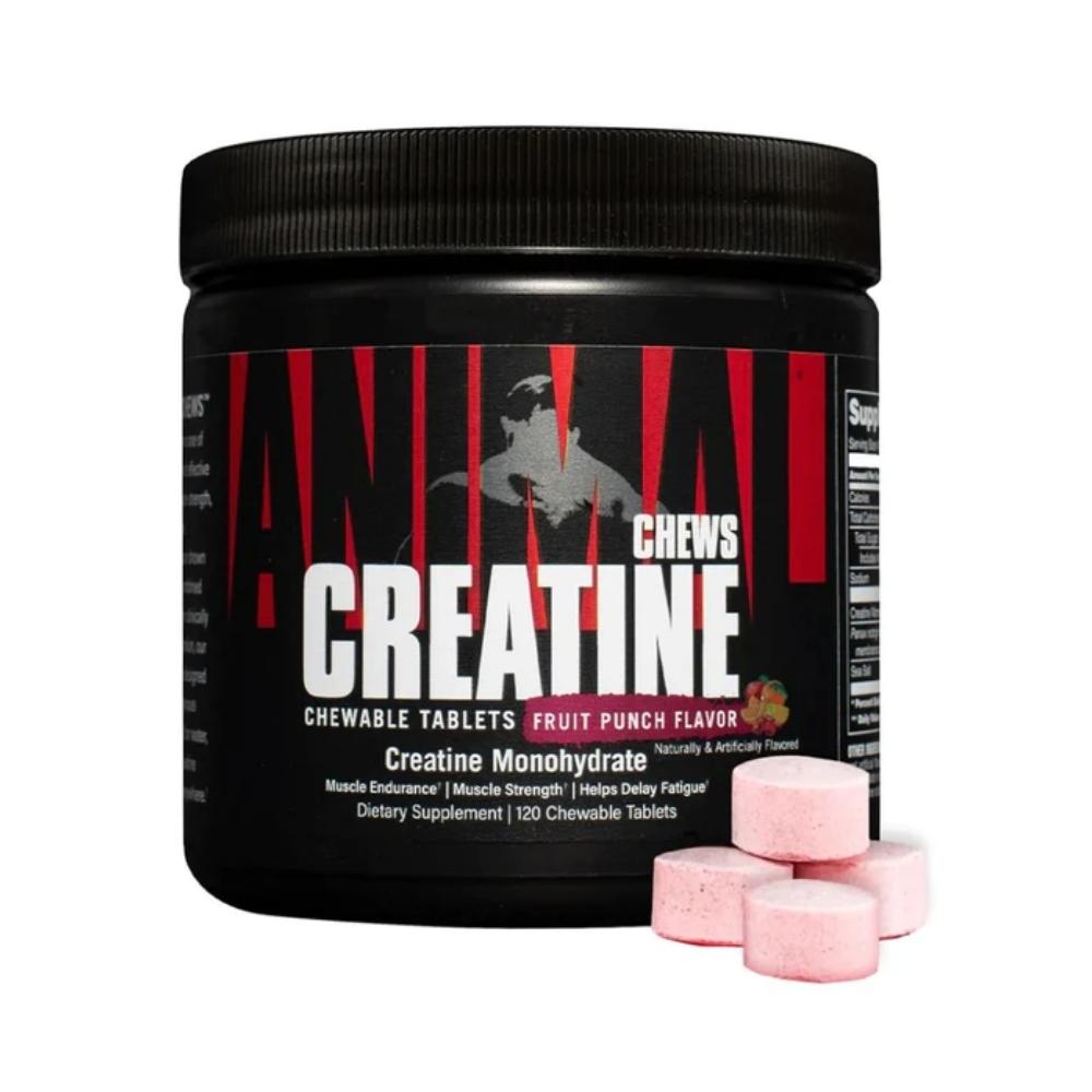 Universal Creatine Chews 120 Chews Creatine Universal Fruit Punch