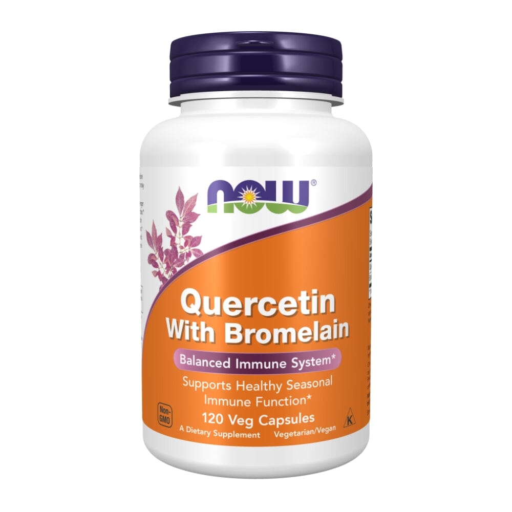Now Foods Quercetin With Bromelain 120 Vegetable Capsules Other Supplements Now Foods