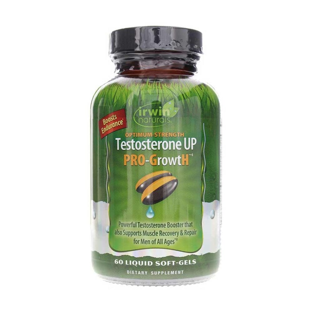 Irwin Naturals Testosterone Up Pro-Growth 60 Soft Gels Sexual Health and Performance Irwin Naturals