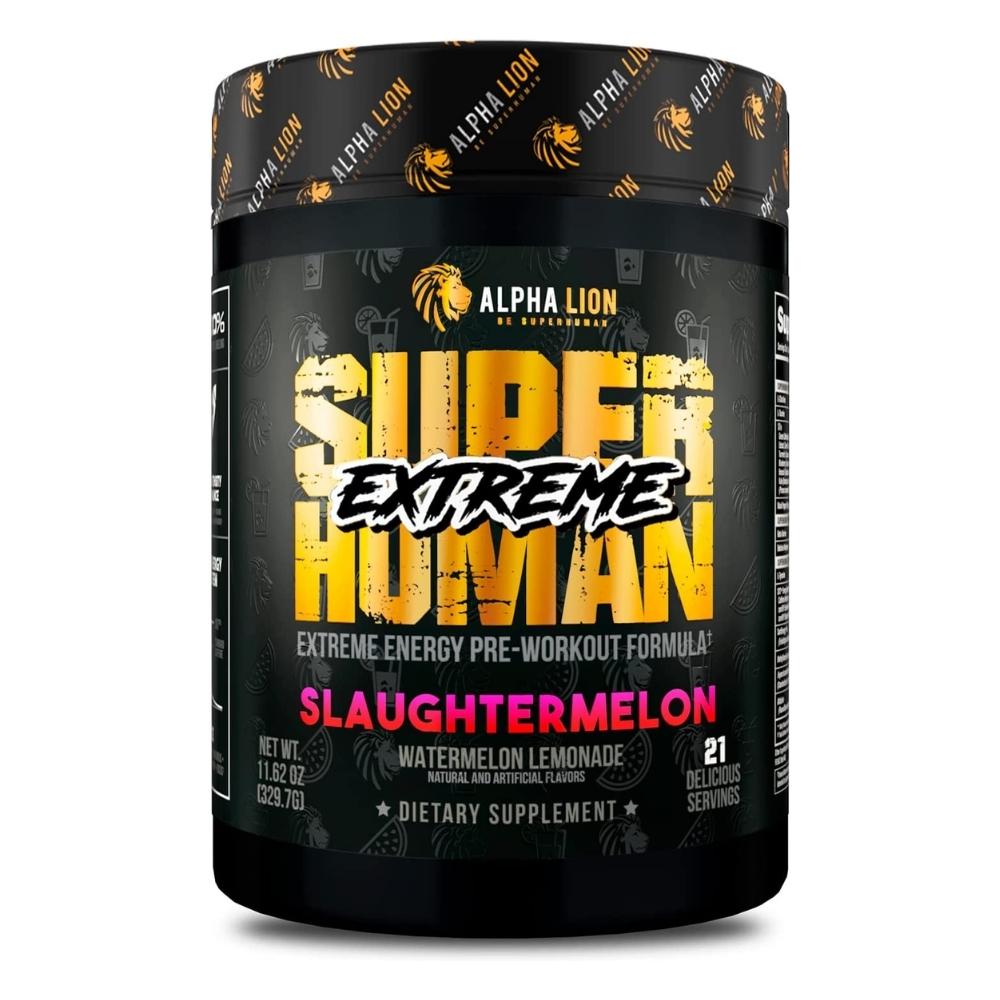 Alpha Lion Super Human Extreme 21 Servings Pre-Workouts Alpha Lion Slaughtermelon