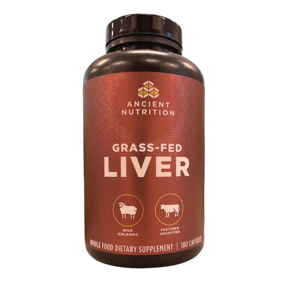 Ancient Nutrition Grass Fed Liver 180 Capsules Specialty Health Products Ancient Nutrition