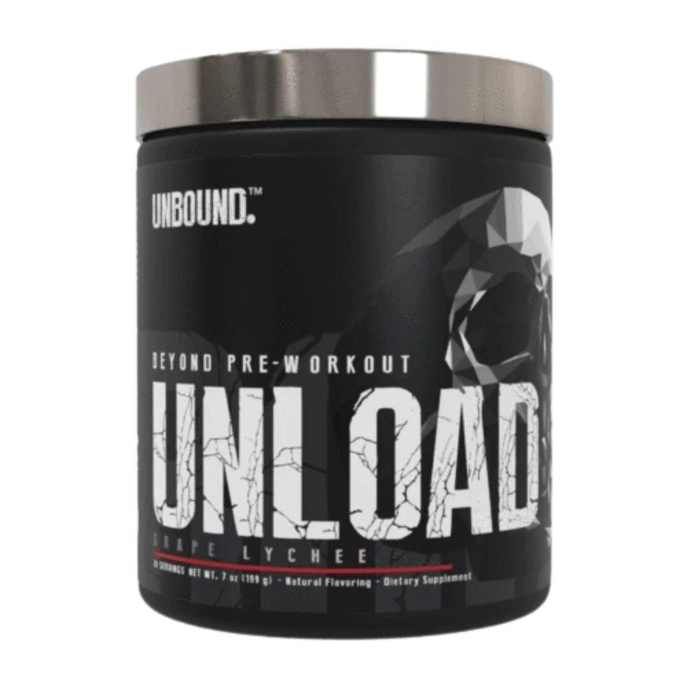 Unbound Unload 20 Servings Pre-Workouts Unbound Grape Lychee