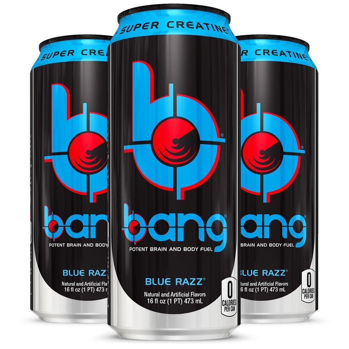 VPX Bang RTD 12/Case Diet/Energy VPX Blue Razz (1058943205419)
