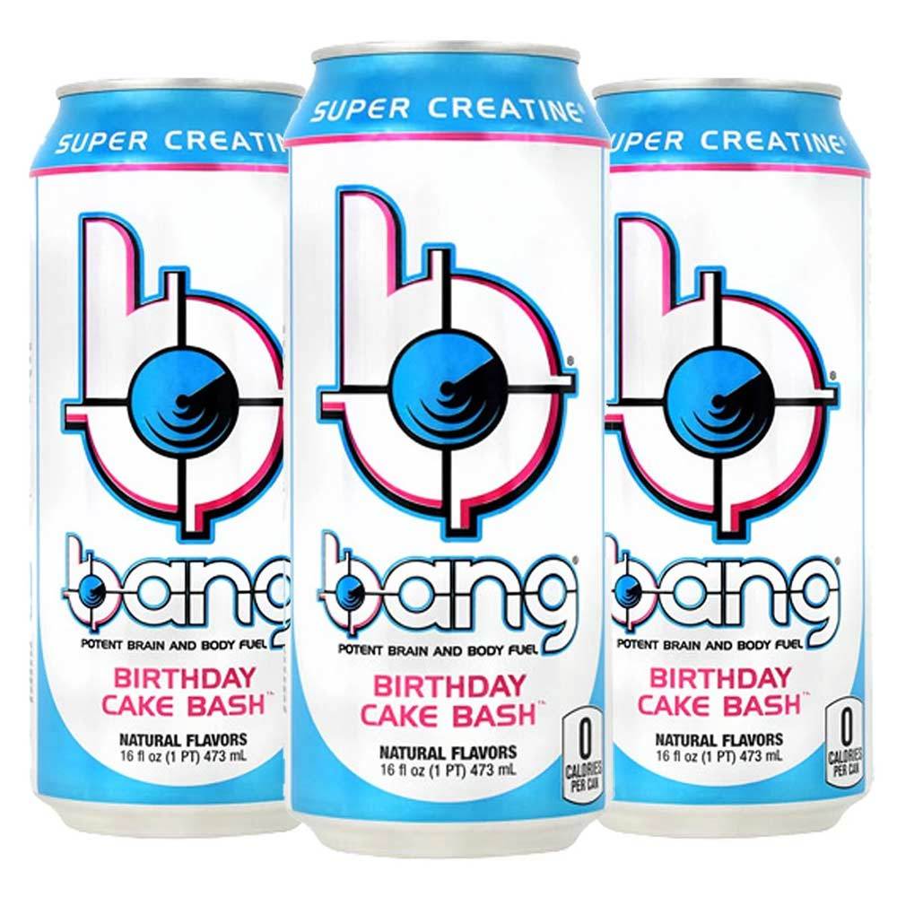 VPX Bang RTD 12/Case Diet/Energy VPX Birthday Cake (1058943205419)