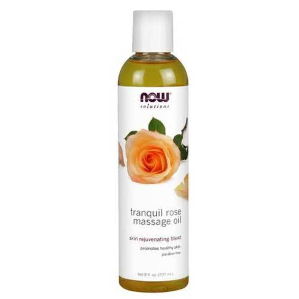 Now Foods Rose Massage Oil 8 Oz Personal Care Now Foods (1059149316139)