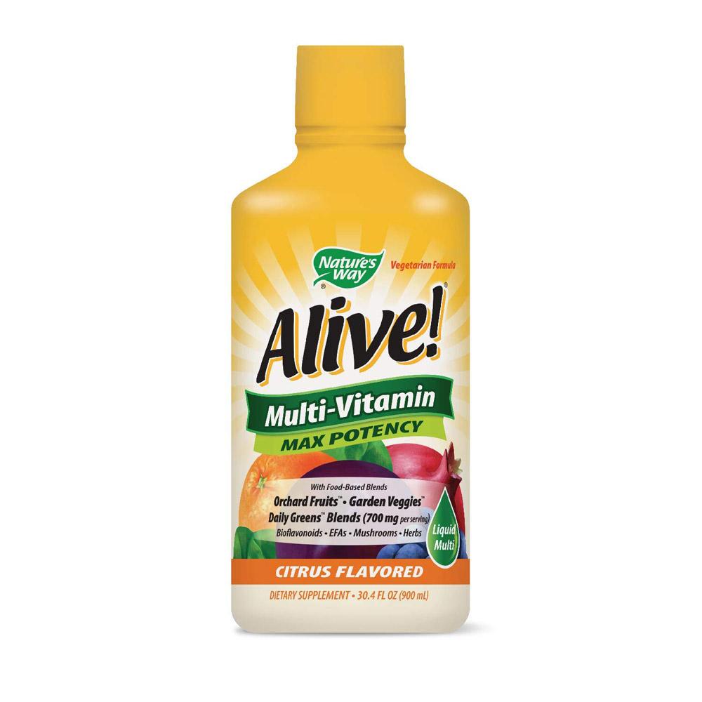 Nature's Way Alive Liquid Multivitamin 30oz | Vitamins & Minerals Multi Vitamins Nature's Way (1796797726763)