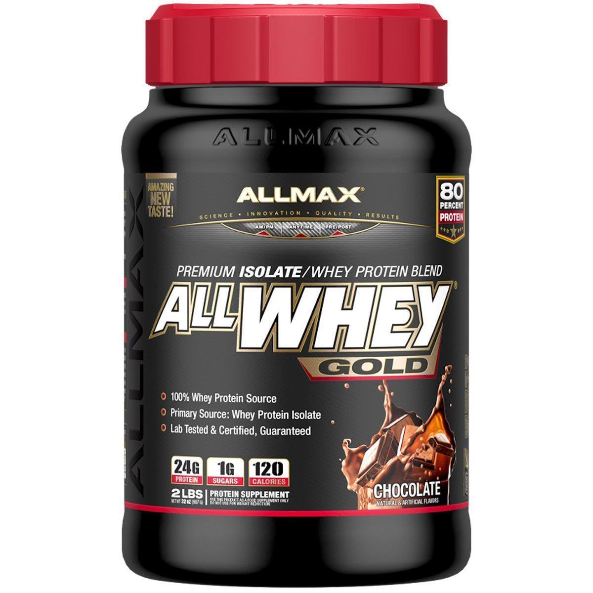 Allmax Nutrition AllWhey Gold 2 Lbs Protein Allmax Nutrition Chocolate (1058609659947)