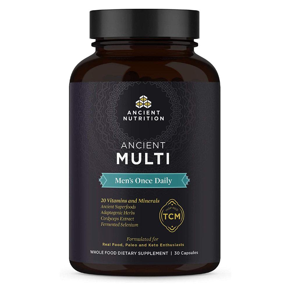 Ancient Nutrition Once Daily Multi-Vitamin for Men 30 Capsules Multi Vitamins Ancient Nutrition (4342484435009)
