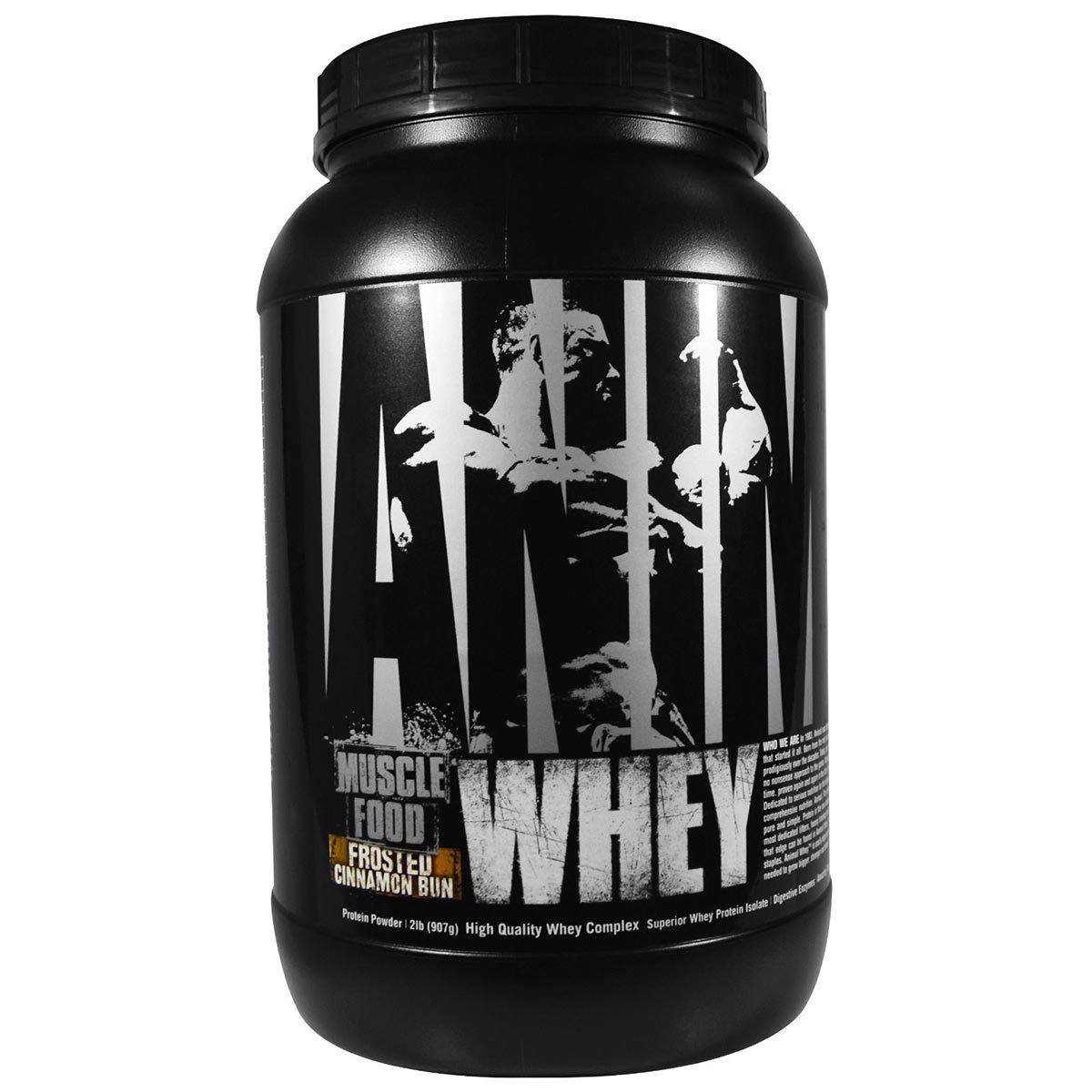 Universal Animal Whey 2lbs Protein Universal Frosted Cinnamon Bun (1059331670059)