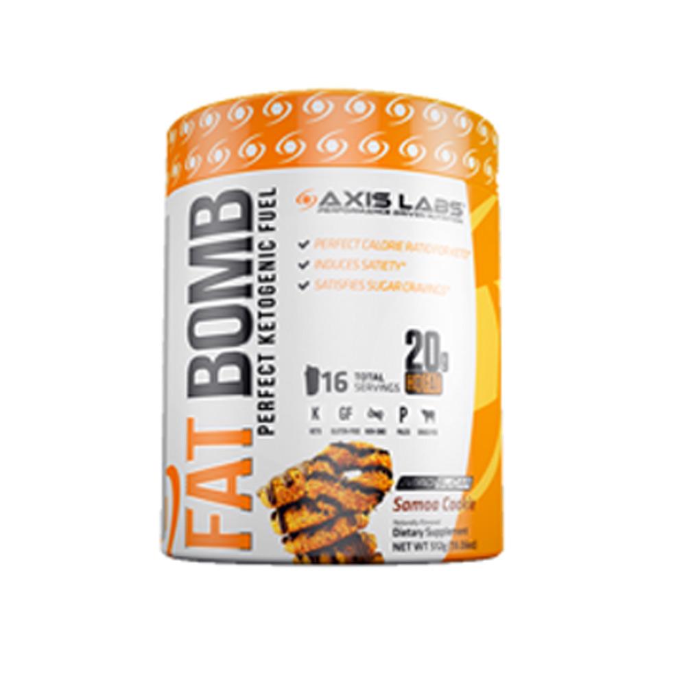Axis Labs Fat Bomb Samoa Cookie 16 Servings Foods & - Juices Axis Labs (1713498423339)