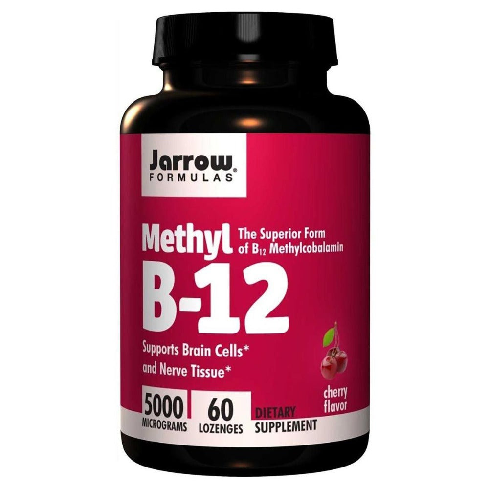 Jarrow Formulas Methyl B-12 5000mcg 60 Lozenges Vitamins Jarrow Formulas (1058783002667)