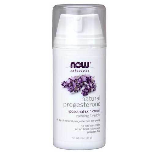 Now Foods Progesterone Cream W/Lavender 3 Oz Other Supplements Now Foods (1059121725483)