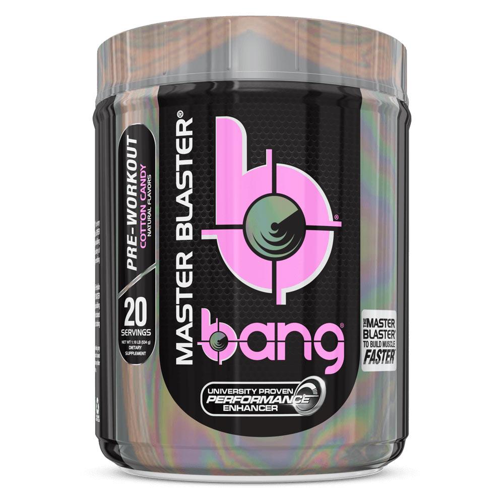 Bang Master Blaster 20 Serving Pre-workout VPX Cotton Candy (1556201963563)