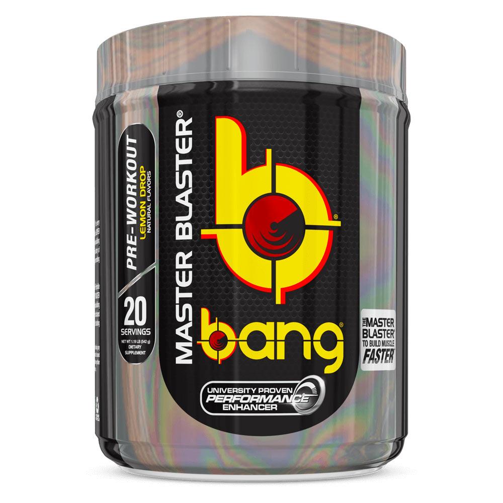 Bang Master Blaster 20 Serving Pre-workout VPX Lemon Drop (1556201963563)