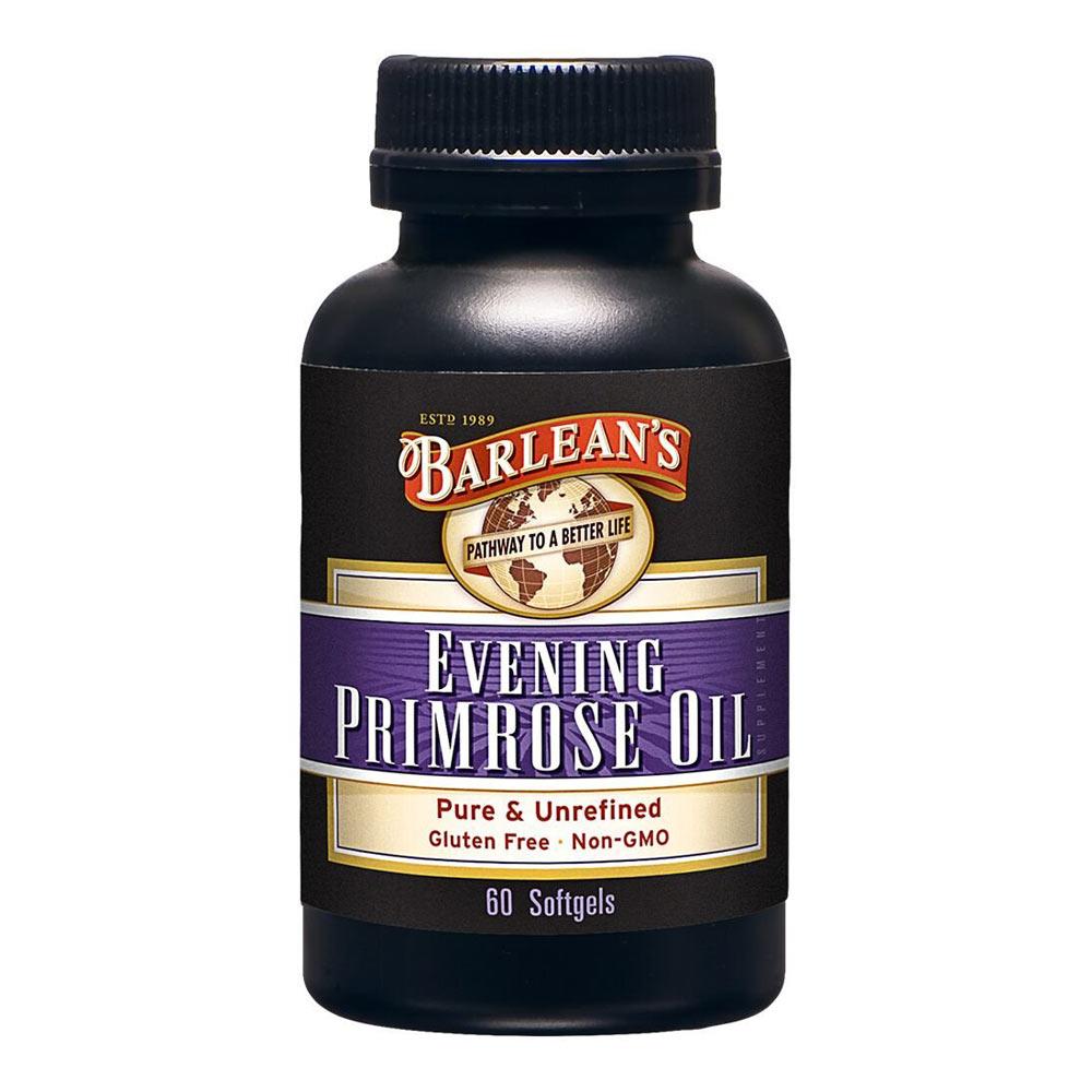 Barlean's Evening Primrose Oil 60 Softgels Essential Fatty Acids & - Oils Barlean's (1758855856171)