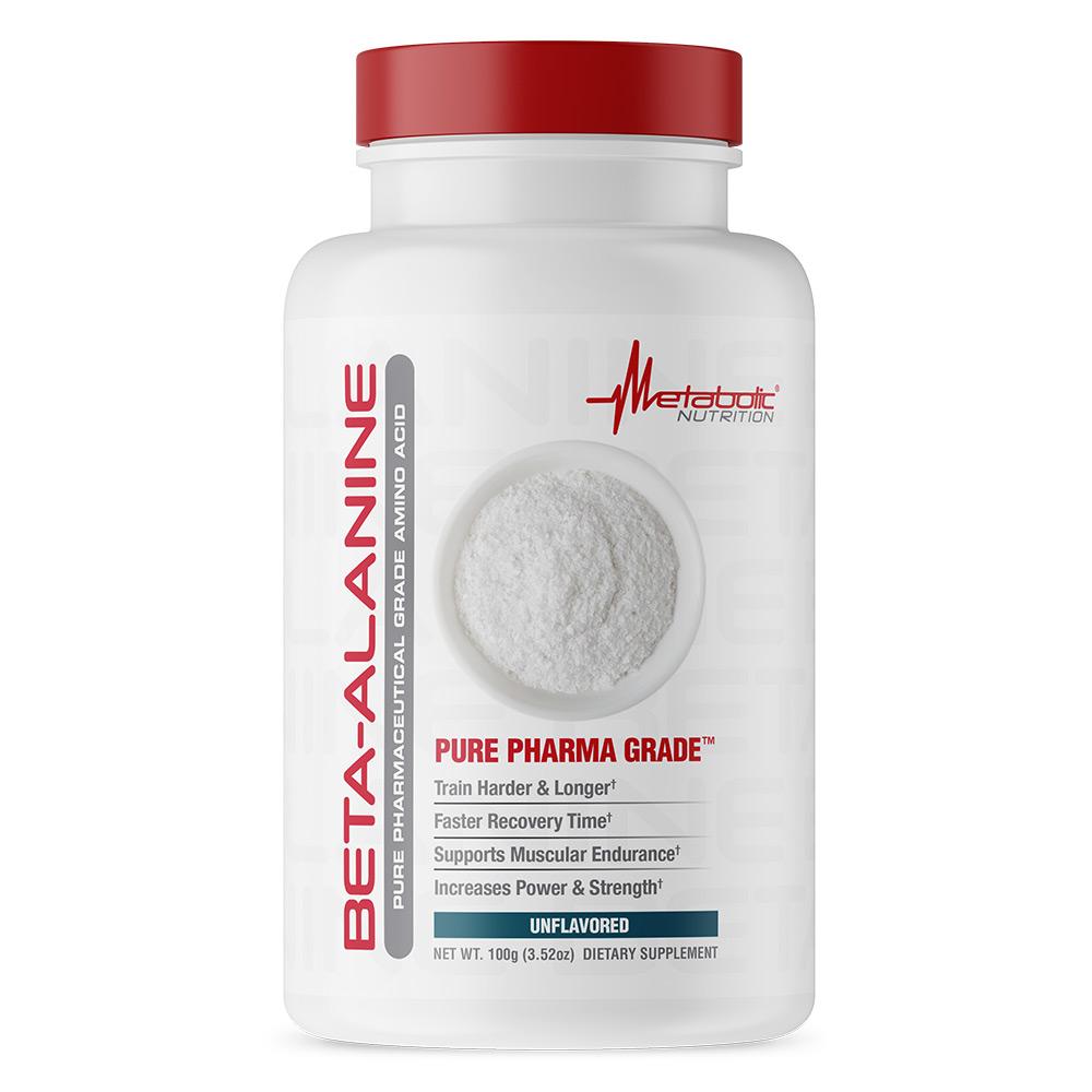 Metabolic Nutrition Beta-Alanine 100g Amino Acids Metabolic Nutrition (1805899956267)