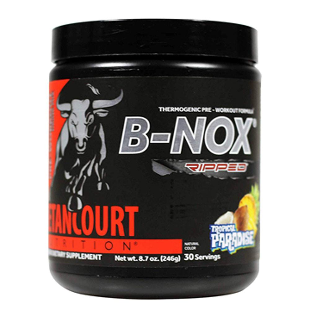 Betancourt Nutrition B-Nox Ripped 30 Servings | Thermogenic Pre-Workout Sports Performance Recovery Betancourt Nutrition Tropical Paradise (1735207452715)