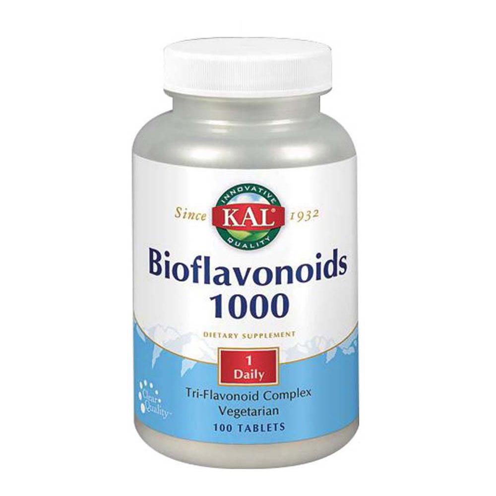 Kal Bioflavonoids 1000 100 Tablets | Tri Flavonoid Complex Vitamins & Minerals Kal (1778927468587)