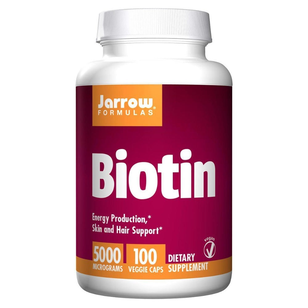 Jarrow Formulas Biotin 5000mcg 100 Caps Other Supplements Jarrow Formulas (1058781790251)