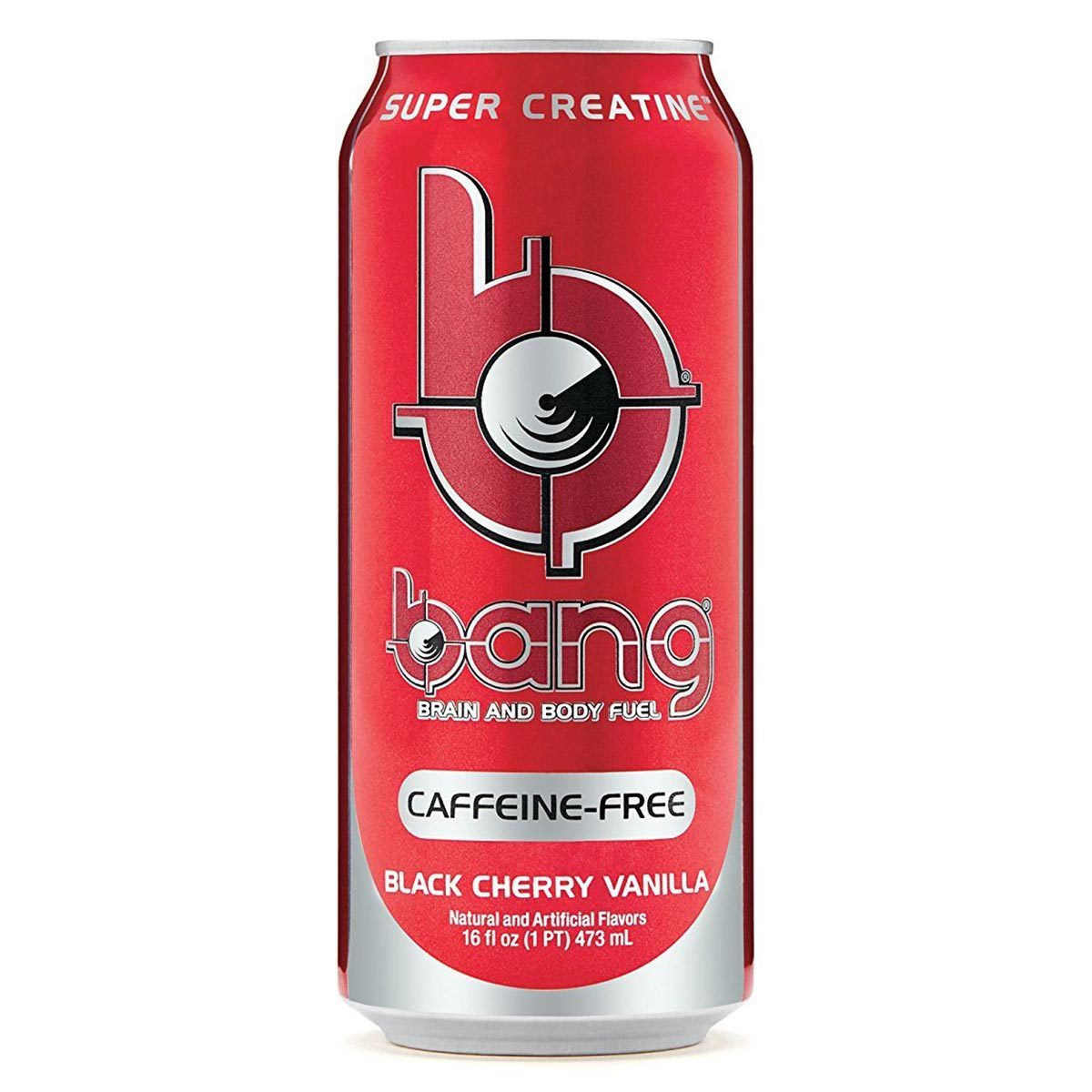 VPX Bang Caffeine Free RTD 12/Case Diet/Energy VPX Black Cherry Vanilla (1059343597611)
