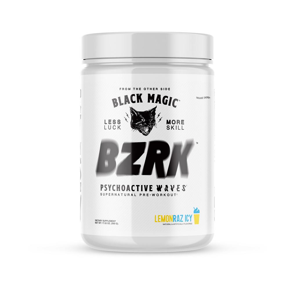 Black Magic BZRK 25 Servings Sports Performance Recovery Black Magic Lemon Raz Icy (1739490164779)