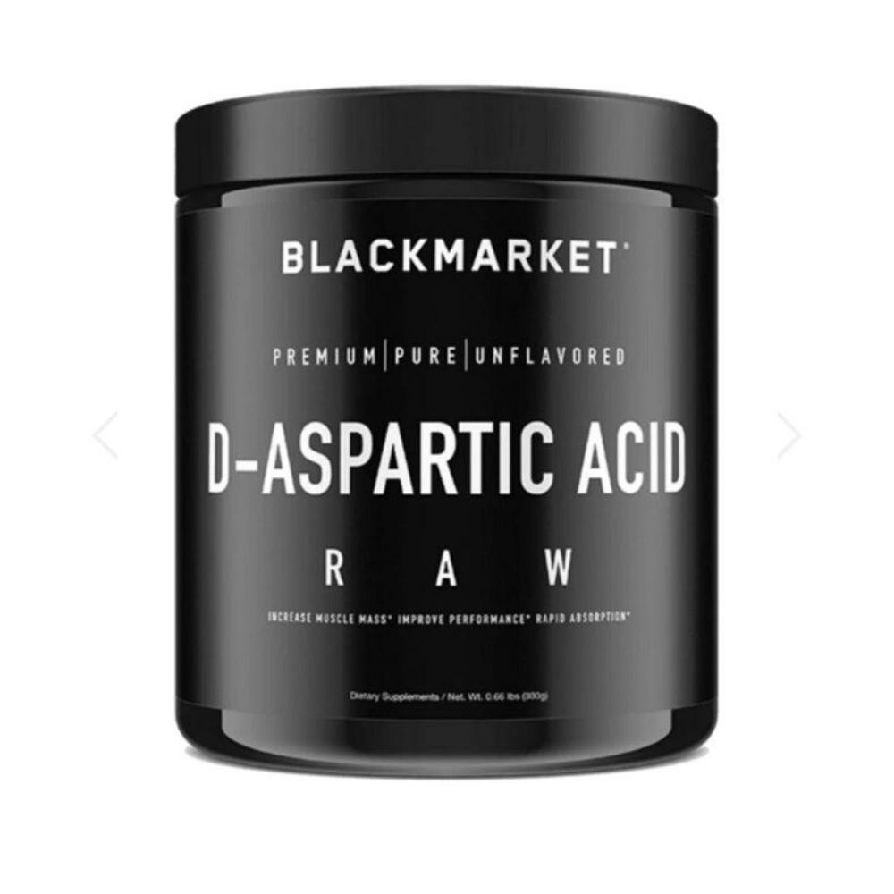 Black Market Labs Raw D-Aspartic Acid 180g Sports Performance Recovery Black Market Labs (4345880346689)