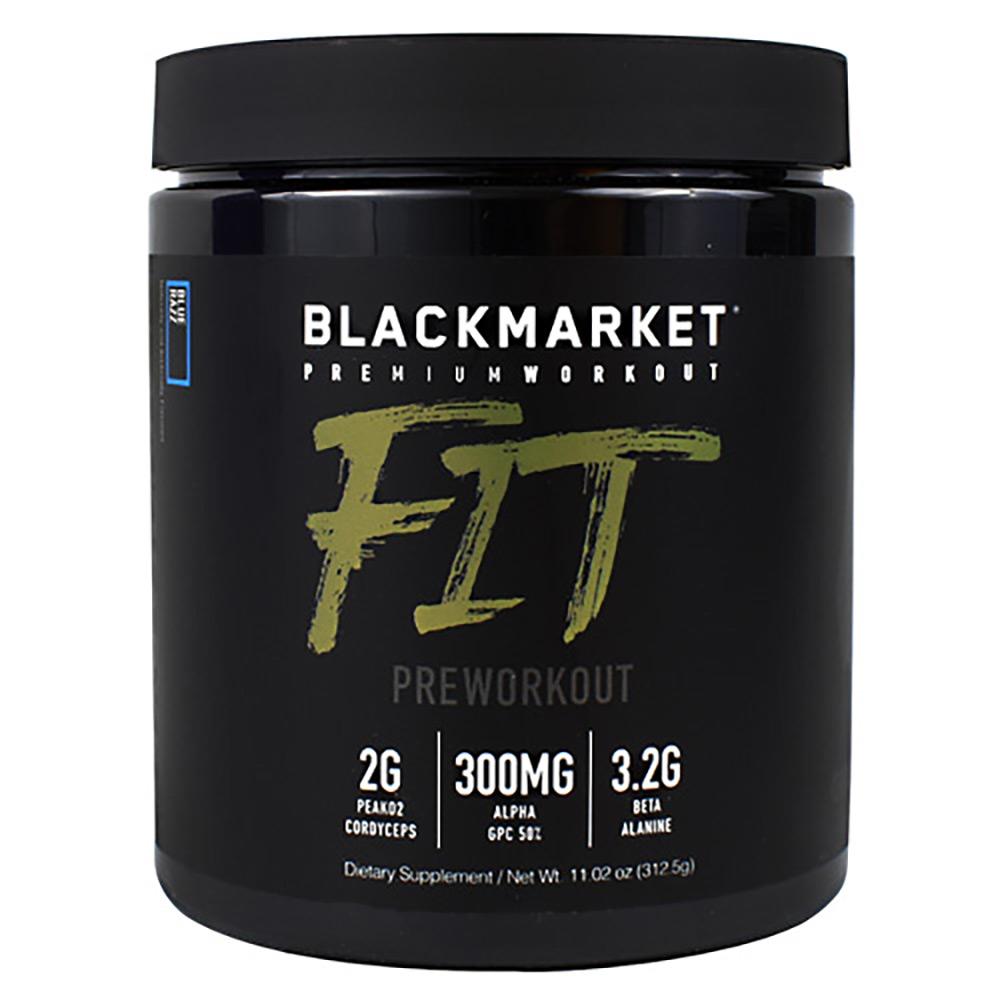 Black Market Labs Fit 25 Servings Pre-Workouts Black Market Labs Blue Razz (4345870155841)