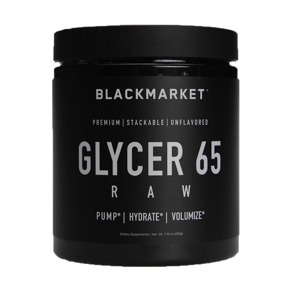 Black Market Labs Glycer 65 Raw 100 Servings Pre-Workouts Black Market Labs (4401976737857)