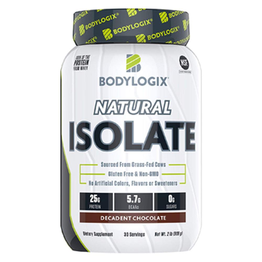 BodyLogix Natural Isolate Protein 2lb Protein Powders Bodylogix Decadent Chocolate (1735273906219)