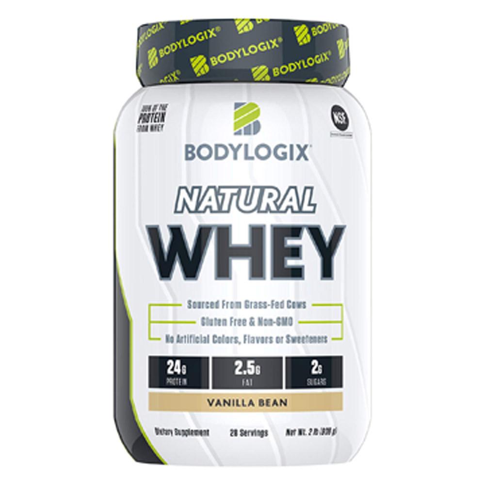 Bodylogix Natural Whey 2lb Protein Powders Bodylogix Vanilla Bean (1735267876907)