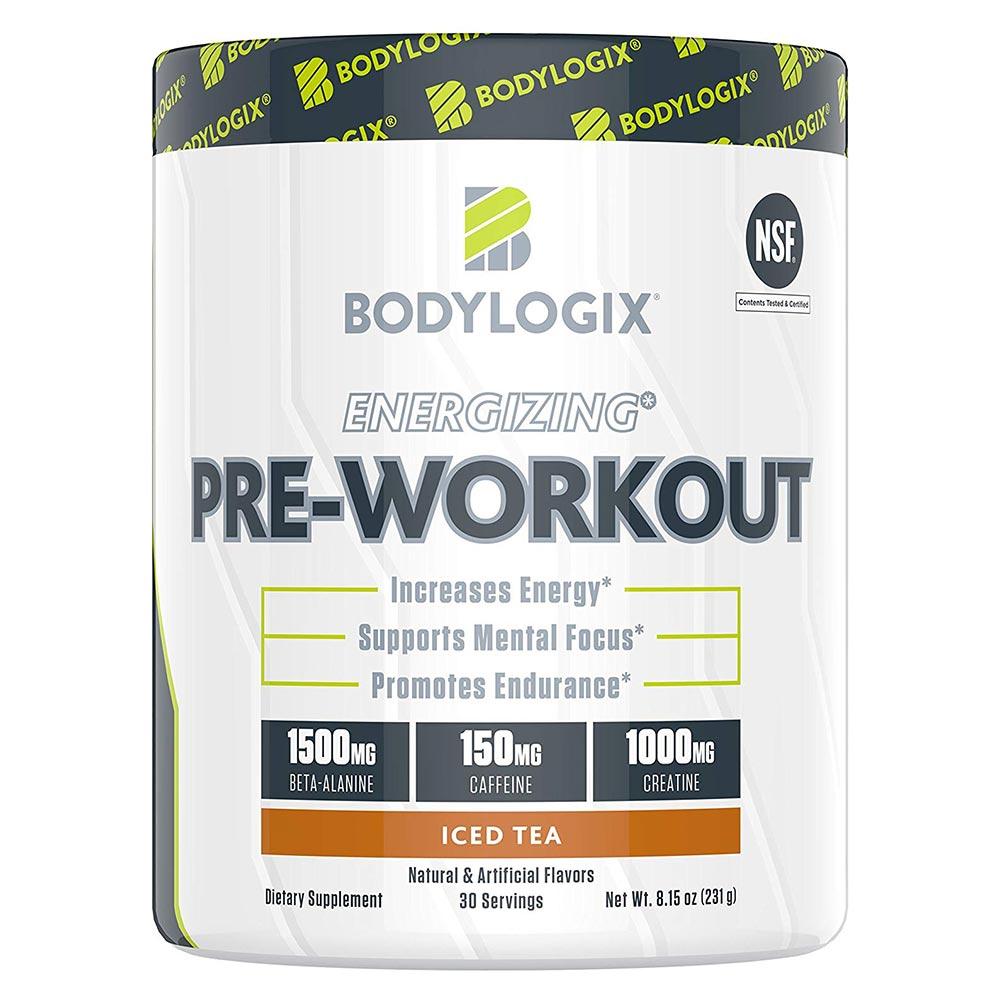 Bodylogix Natural Preworkout 30 Servings Pre-Workouts Bodylogix Iced Tea (4193071693867)