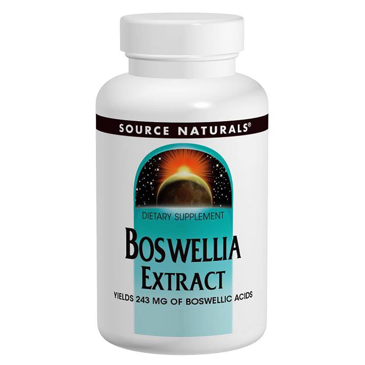 Source Naturals Boswellia Extract 375mg Yielding 262mg of Boswellic Acids Herbs Source Naturals (1058077802539)