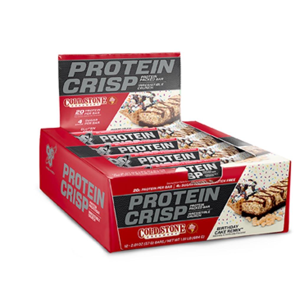 BSN Syntha-6 Protein Crisp 12/Box Bars BSN Birthday Cake (1556856930347)