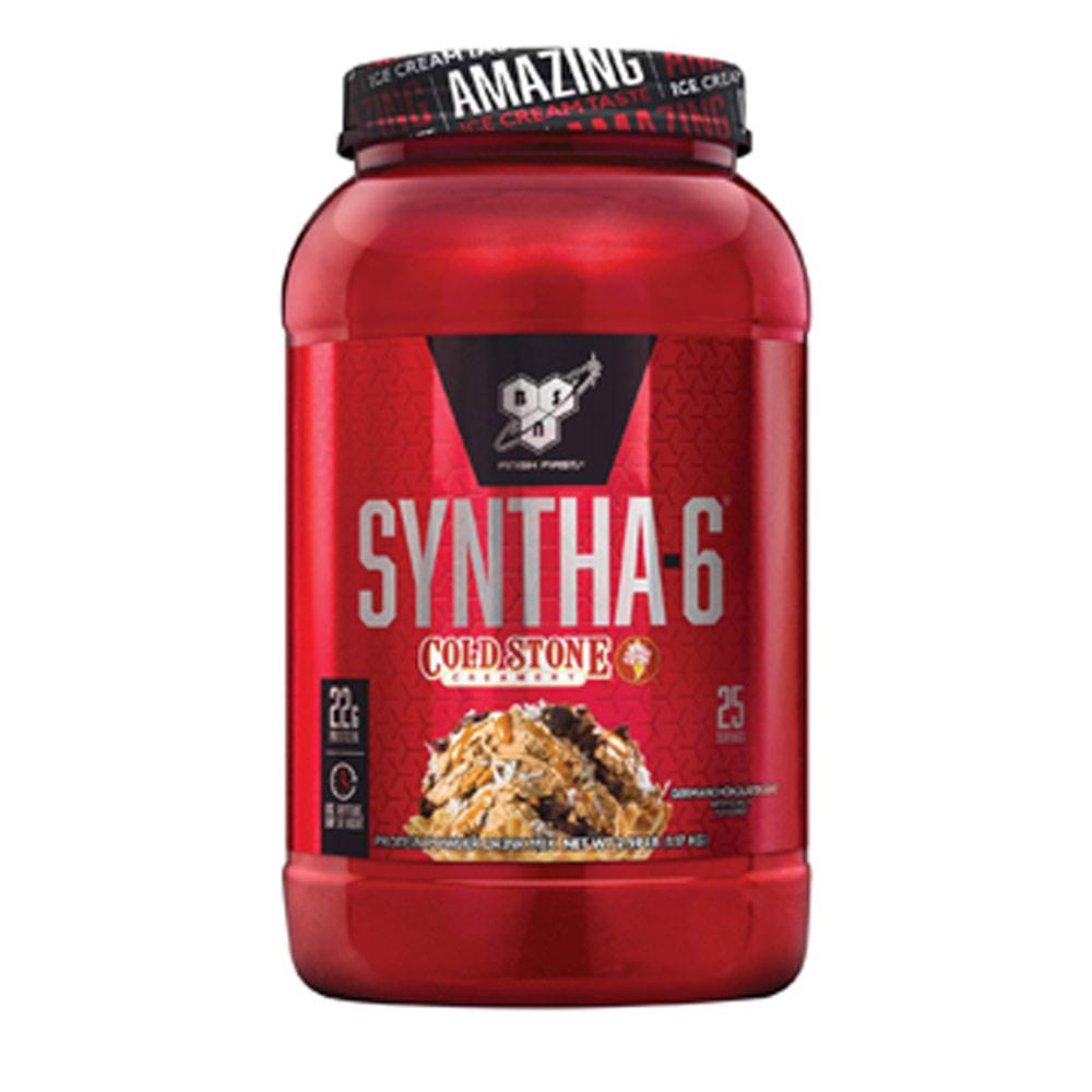 BSN Syntha-6 Cold Stone Creamery 2.59lb Protein Powders BSN German Chokolate Kake (1705271623723)