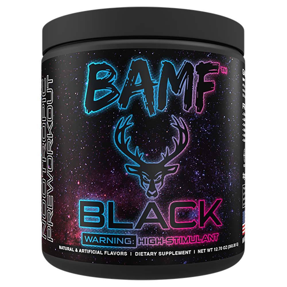 Bucked Up BAMF Black 30/sv Pre-Workouts Bucked Up Welcome To Miami (4566960439361)