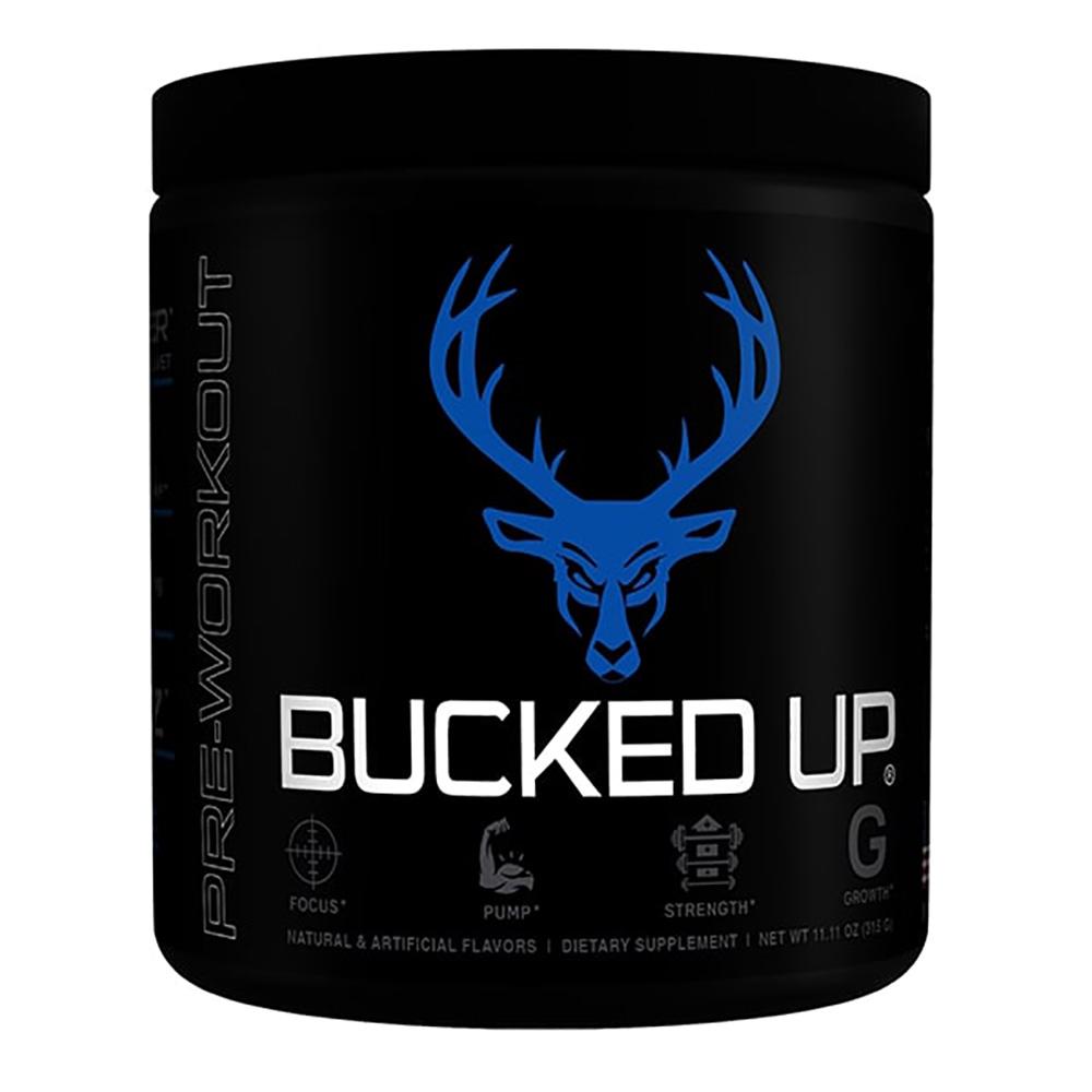 Bucked Up Bucked Up 30 Servings | Pre-Workout Sports Performance Recovery Bucked Up Blue Raz (1825115799595)