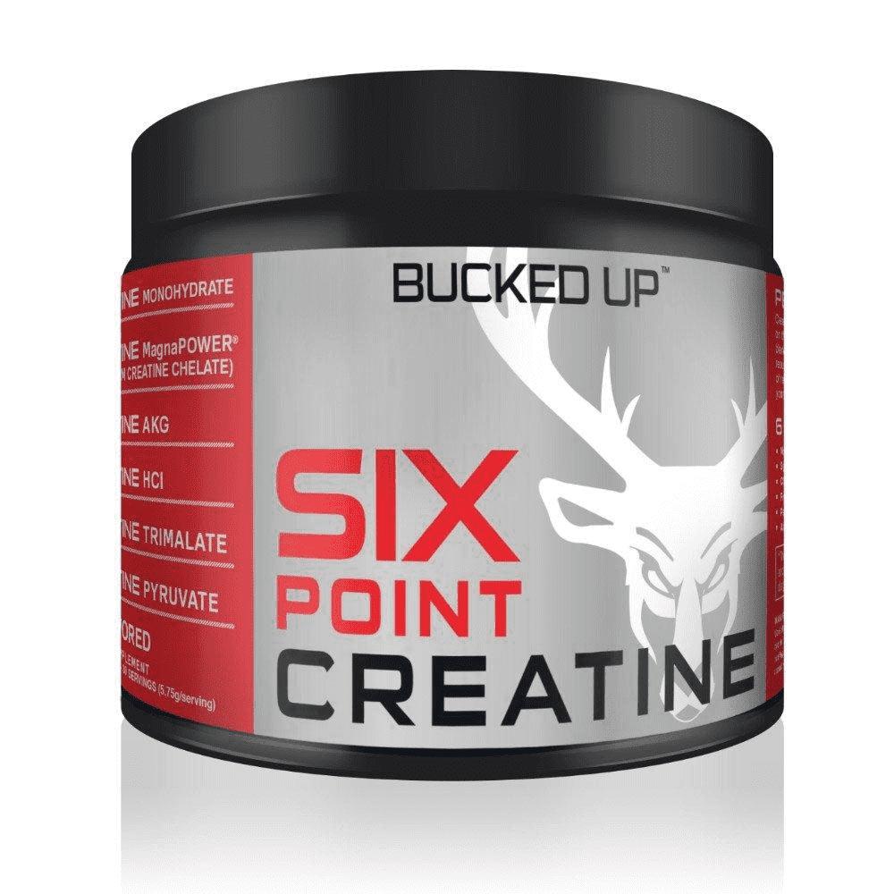 Bucked Up Six Point Creatine 30 Servings Creatine Bucked Up (4368620453953)