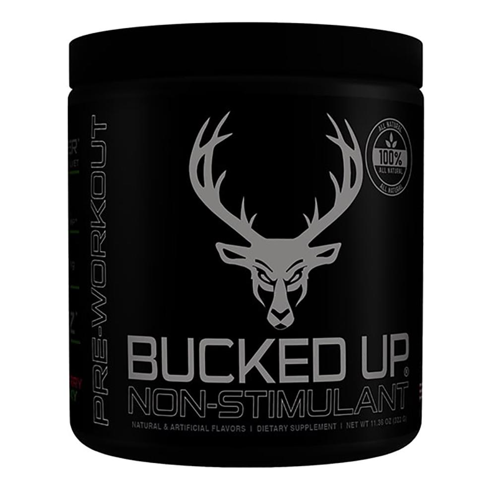 Bucked Up Stim Free 30 Servings Sports Performance Recovery Bucked Up Raspberry Lime Rickey (1825141850155)